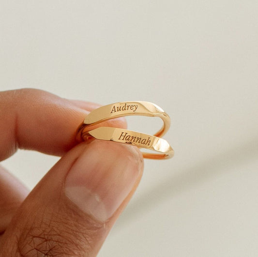 “Promesa Eterna” Anillo personalizado + box de regalo