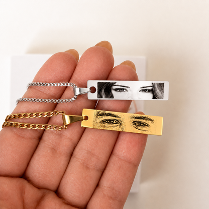 “Mirada Eterna” Collar personalizado