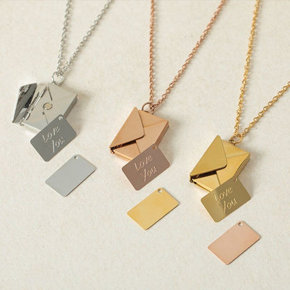 “Mensaje Eterno” Collar personalizado + box de regalo