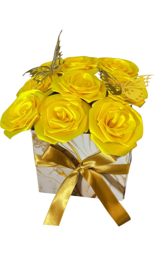 FLORES AMARILLAS ETERNAS - PREMIUM