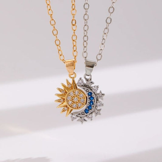 “Sol y Luna” Set de collares + box de regalo
