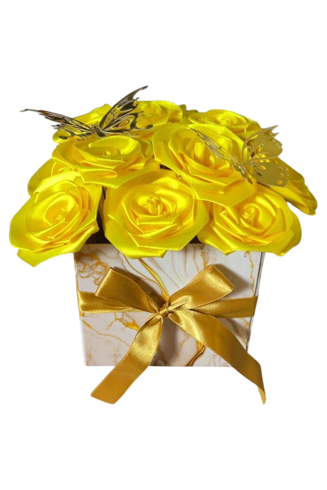 FLORES AMARILLAS ETERNAS - PREMIUM