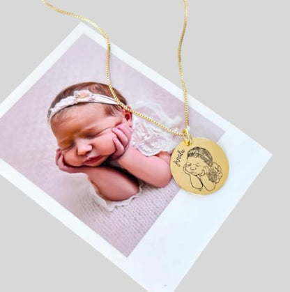 Collar personalizado para mamá + Box de regalo de mamá