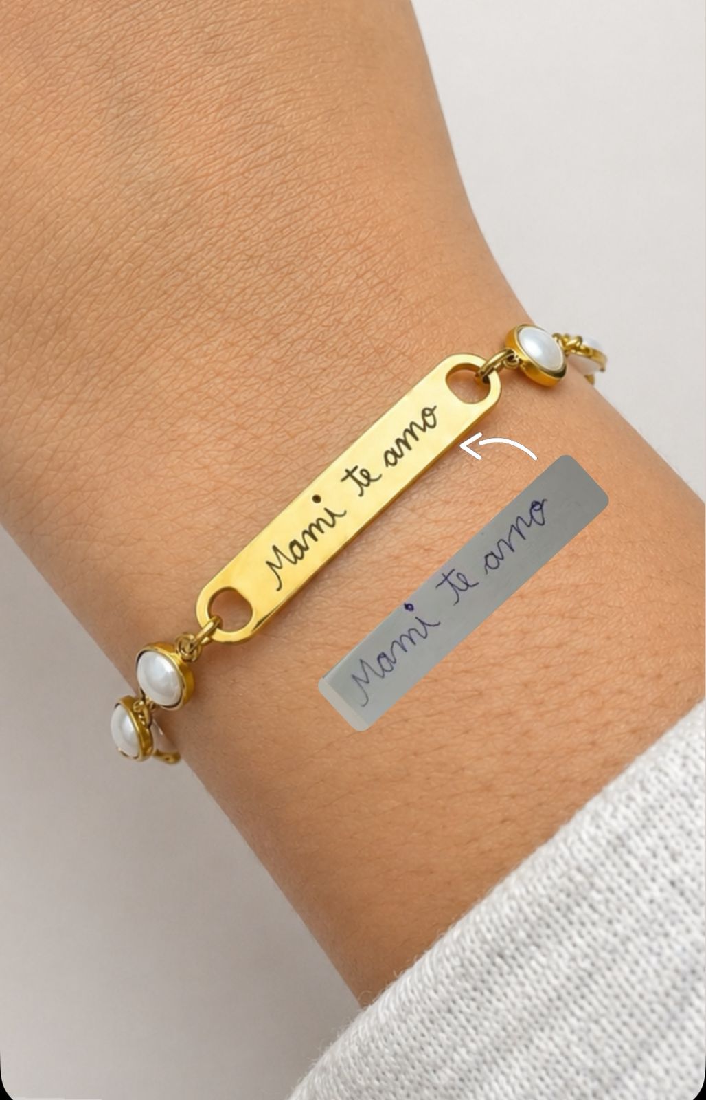 Pulsera Personalizada para Mamá